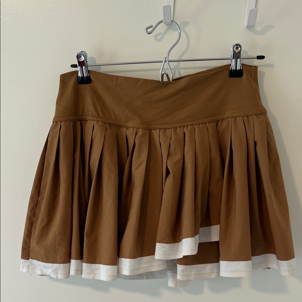 Aerie Carmel pleated tennis skirt